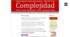 Desktop Screenshot of complejidad.info